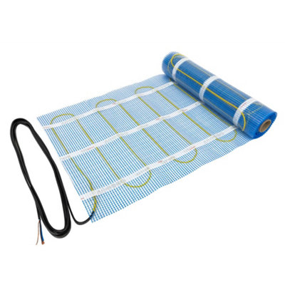 ThermoSphere Electric Underfloor Heating Mat Self-Adhesive Mesh 200W 1.0m2