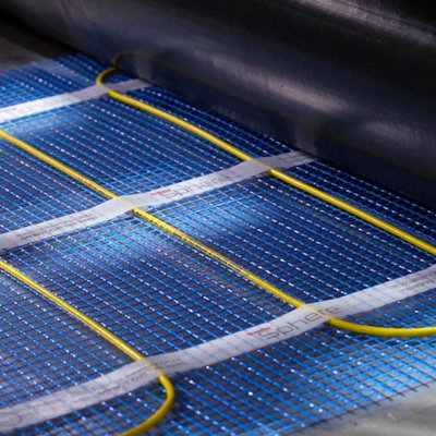 ThermoSphere Electric Underfloor Heating Mat Self-Adhesive Mesh 200W 10.0m2