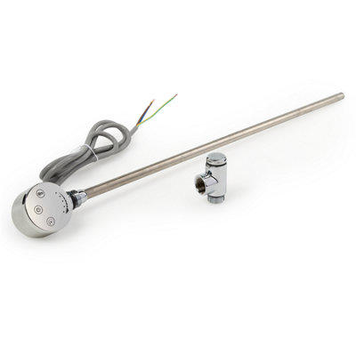 Thermostatic 600W Towel Rail Radiator Heating Element Dual Fuel Kit ...