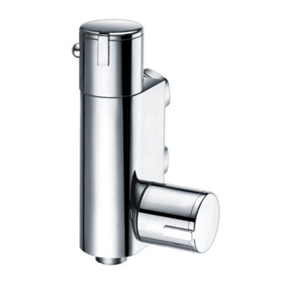 Thermostatic Douche Shower Valve Caravan Home Bathroom Chrome