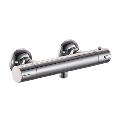 Thermostatic Shower Mixer Bar Single Lever Exposed Bath Shower Mixer Valve Anti Scald Tap