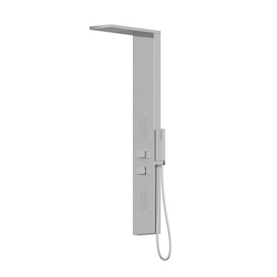 LED Shower Panel Tower System Multi-Function Shower Panel With Massage Jets Hand | UK