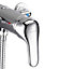 Thermostatic Single Lever Shower Mini Mixer Exposed / Concealed + Riser Rail