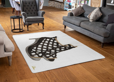These Shoes Are Made For Walking Special Soft Home Rug