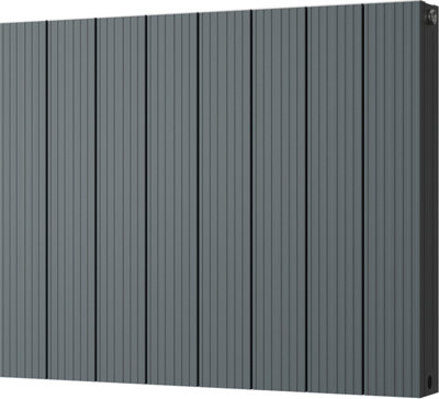 Thetford - Anthracite Horizontal Radiator H600mm x W748mm Grooved