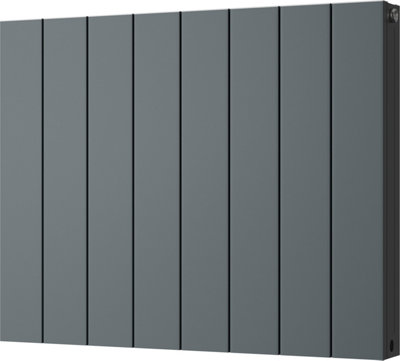 Thetford - Anthracite Horizontal Radiator H600mm x W748mm Smooth