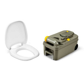 Thetford C200 Series Fresh Up Kit Replacement Cassette with Toilet Seat