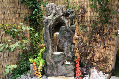 Thetford Forest Woodland Mains Plugin Powered Water Feature