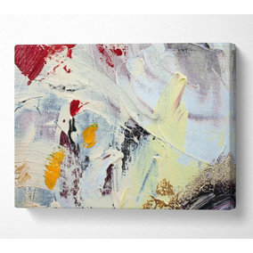 Thick Paint Applied Canvas Print Wall Art - Medium 20 x 32 Inches