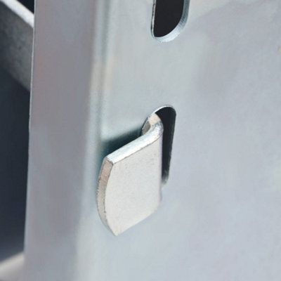 This multifunctional lock is suitable for storage rooms in commercial places to prevent property and improve security level