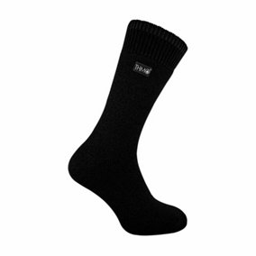 THMO - 1 Pair Mens Thermal Socks 6-11 Black