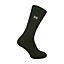 THMO - 1 Pair Mens Thermal Socks 6-11 Green