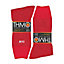 THMO - 1 Pair Mens Thermal Socks 6-11 Red