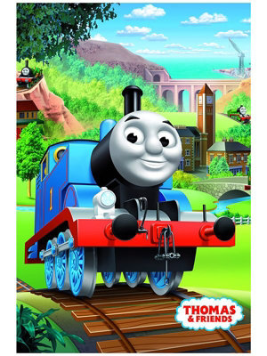 Thomas & Friends Track Fleece Blanket