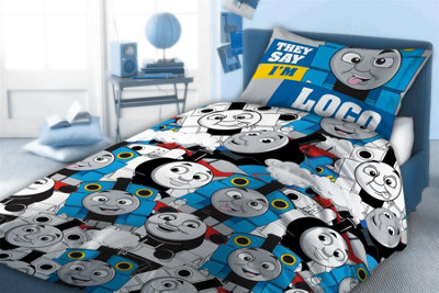 Thomas The Tank Engine Childrens Duvet Cover Bedding Set