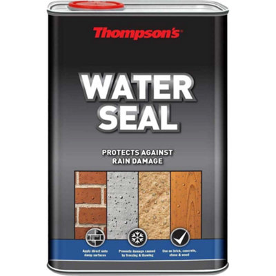 Thompson's Clear Water Seal 1 Litre - Invisible Masonry Waterproofing ...