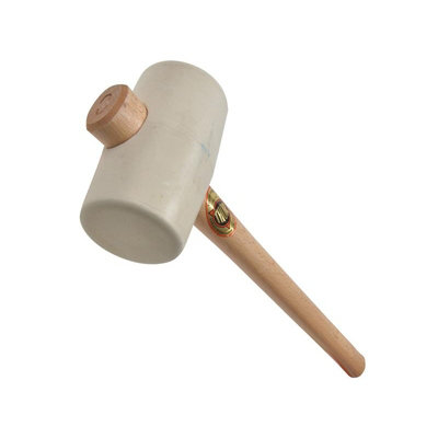 THOR RUBBER MALLET MULTI COLOUR (970G WHITE)