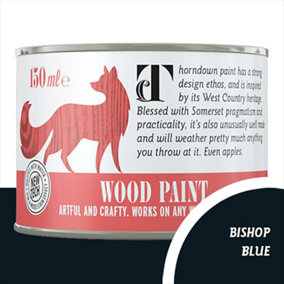 Thorndown Bishop Blue Wood Paint 150 ml