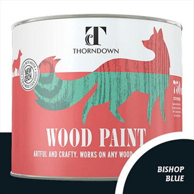 Thorndown Bishop Blue Wood Paint 750 ml