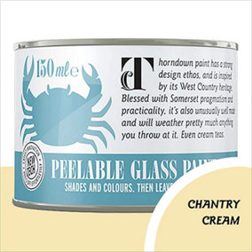 Thorndown Chantry Cream Peelable Glass Paint 150 ml