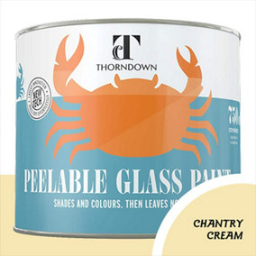 Thorndown Chantry Cream Peelable Glass Paint 750 ml