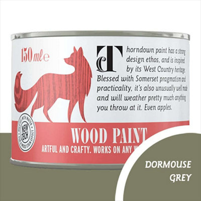 Thorndown Dormouse Grey Wood Paint 150 ml