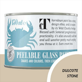 Thorndown Dulcote Stone Peelable Glass Paint 150 ml
