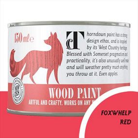 Thorndown Foxwhelp Red Wood Paint 150 ml