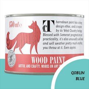 Thorndown Goblin Blue Wood Paint 150 ml