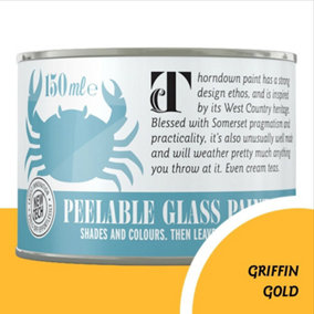 Thorndown Griffin Gold Peelable Glass Paint 150 ml