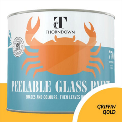 Thorndown Griffin Gold Peelable Glass Paint 750 ml