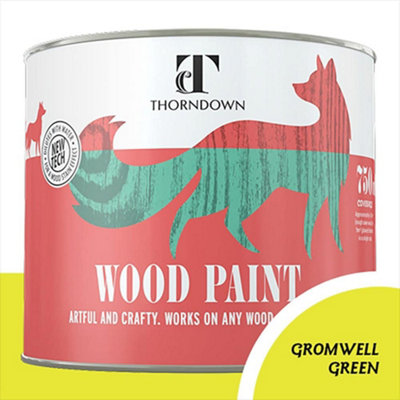 Thorndown Gromwell Green Wood Paint 750 ml