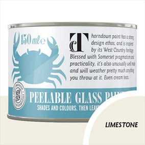 Thorndown Limestone Peelable Glass Paint 150 ml