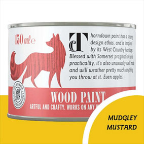 Thorndown Mudgley Mustard Wood Paint 150 ml