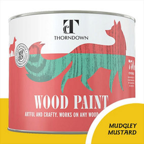 Thorndown Mudgley Mustard Wood Paint 750 ml