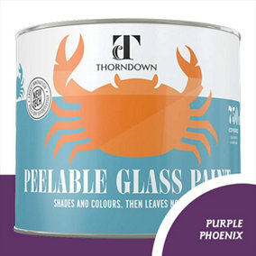 Thorndown Purple Phoenix Peelable Glass Paint 750 ml