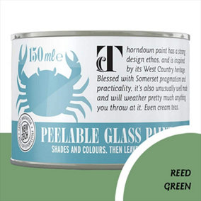 Thorndown Reed Green Peelable Glass Paint 150 ml