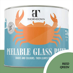 Thorndown Reed Green Peelable Glass Paint 750 ml