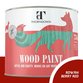Thorndown Rowan Berry Red Wood Paint 750 ml