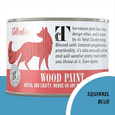 Thorndown Squirrel Blue Wood Paint 150 ml