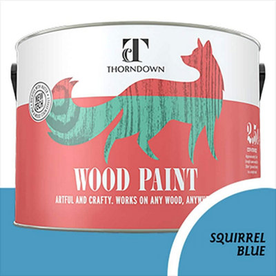 Thorndown Squirrel Blue Wood Paint 2.5 l