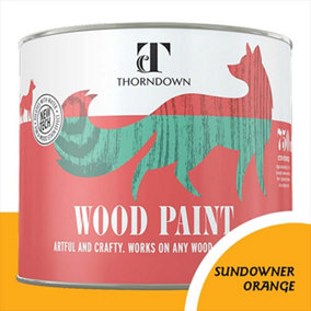 Thorndown Sundownder Orange Wood Paint 750 ml