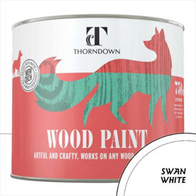 Thorndown Swan White Wood Paint 750 ml