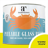 Thorndown Wizard Yellow Peelable Glass Paint 750 ml