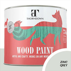 Thorndown Zinc Grey Wood Paint 750 ml