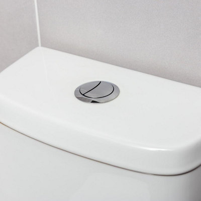 Thornfield Close Coupled Toilet with Soft Close Seat - 8