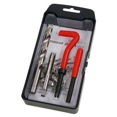 Thread Repair Kit M10 X 1.0 X 13.5 mm - Helicoil Twist Drill Tap 15pc (CT2743)