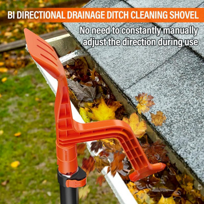 Threaded drain cleaning tool, drain cleaner, mini rake, for cleaning drains