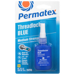 Threadlock Medium Fast Acting Nut & Bolt Thread Lock Sealant Adhesive - 10ml