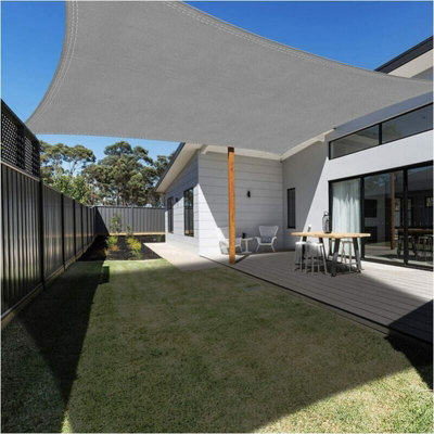 TANG 3' X 3' Waterproof Sun Shade Sail – Rectangle, UV Protection, Heavy-Duty 260GSM For Patio & Garden